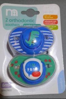 ORIGINAL – The Mothercare - Orthodontic Soothers Are Perfect For Soothing Your Baby From 6 Months