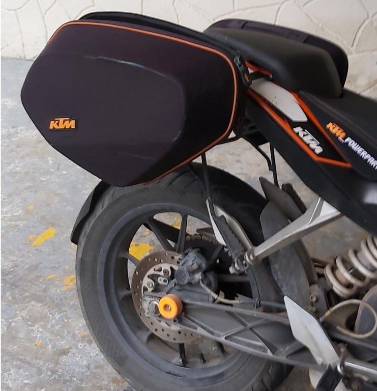 ktm duke 390 panniers