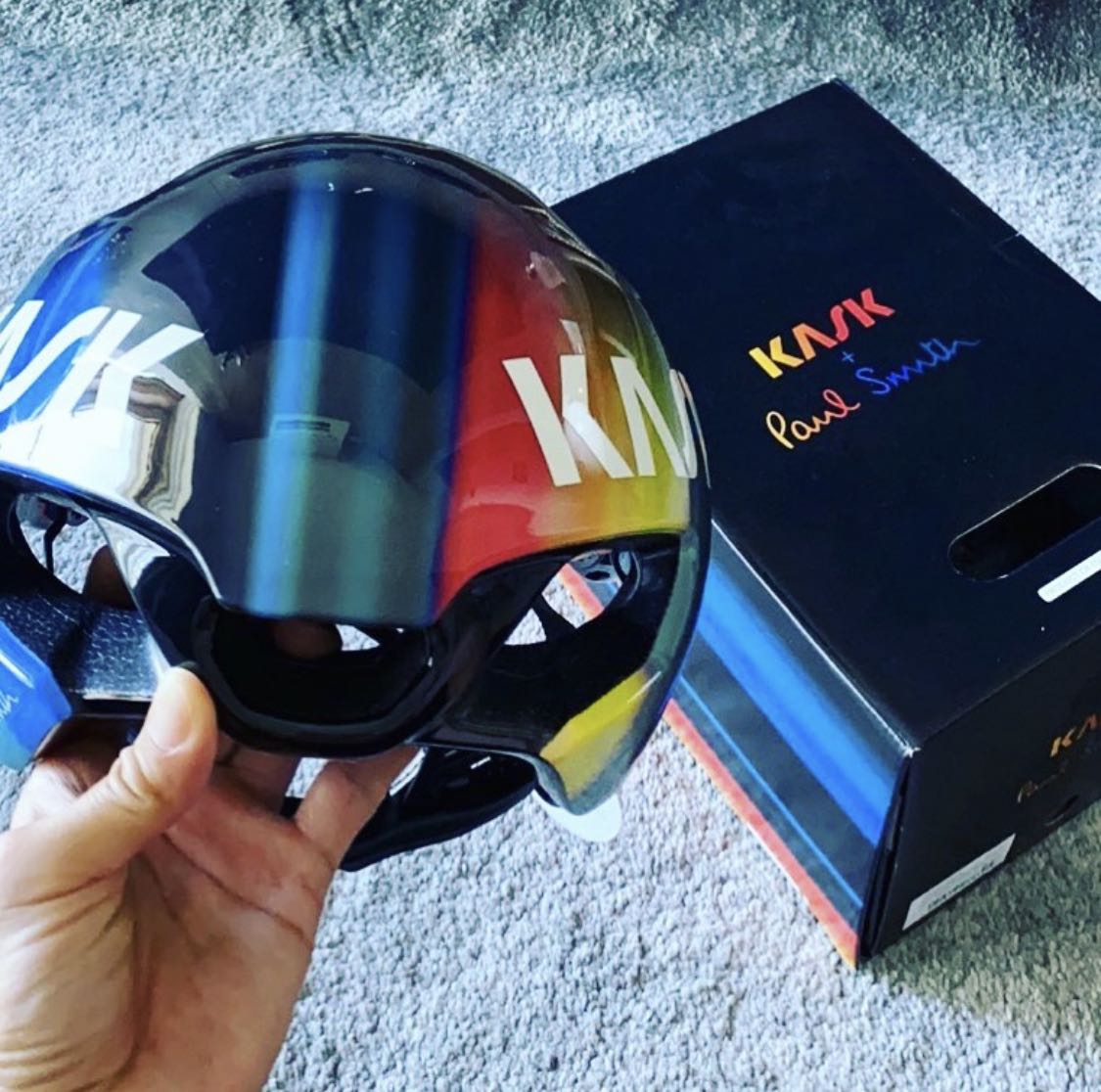 KASK UTOPIA + Paul Smith ロードバイク エアロヘルメット - 自転車