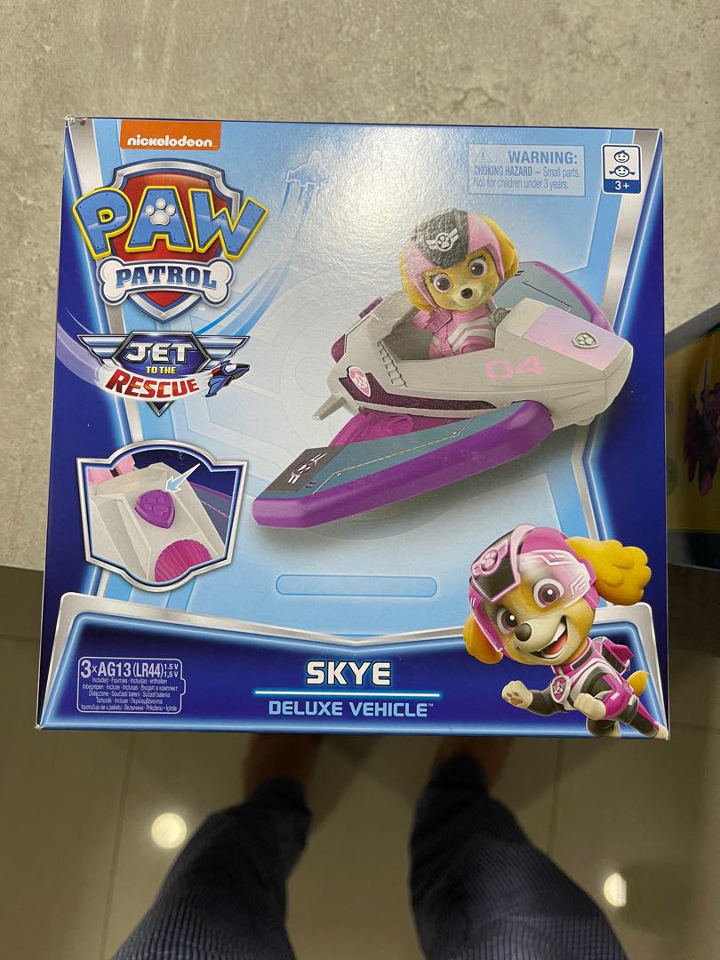 Paw Patrol Jet to the Rescue Skye with Deluxe Vehicle Hobbies