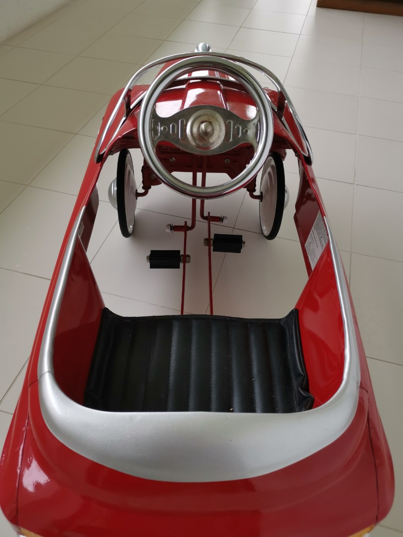 Pedal car fire engine, Hobbies & Toys, Toys & Games on Carousell