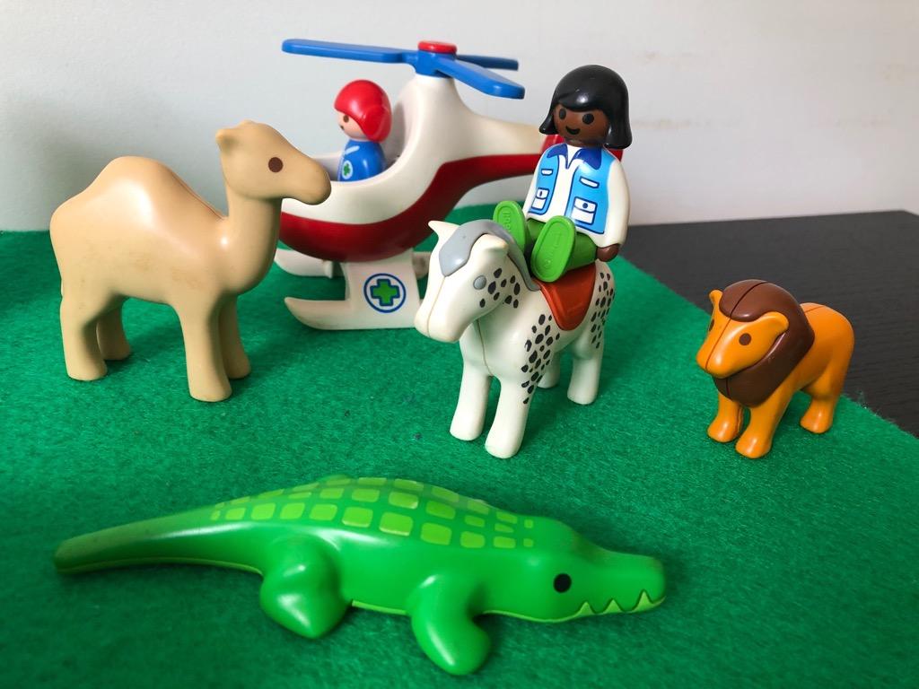 Playmobil 123 motorbike hotsell