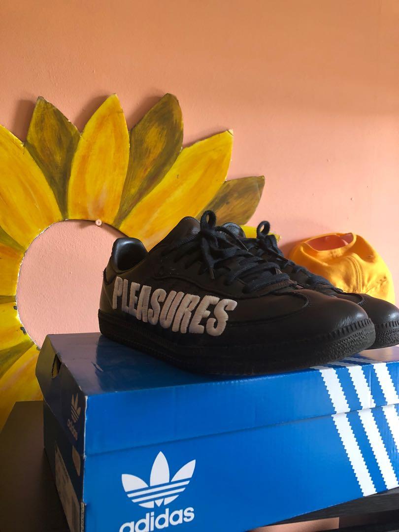 Adidas pleasures samba new arrivals