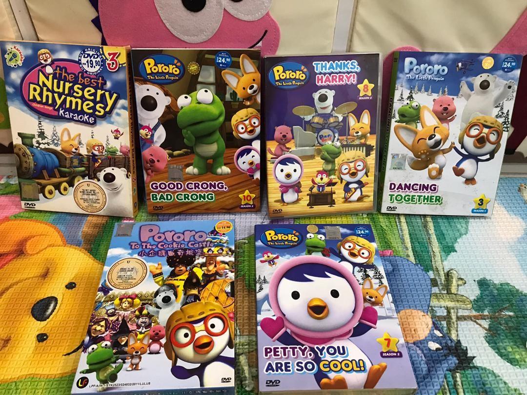 Pororo Dvd Nursery Rhymes Greatasgifts Babies Kids Others On Carousell