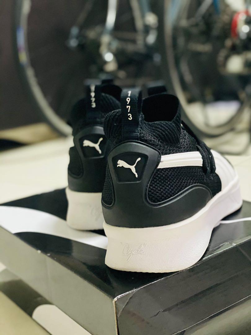 Puma clyde court all black on sale