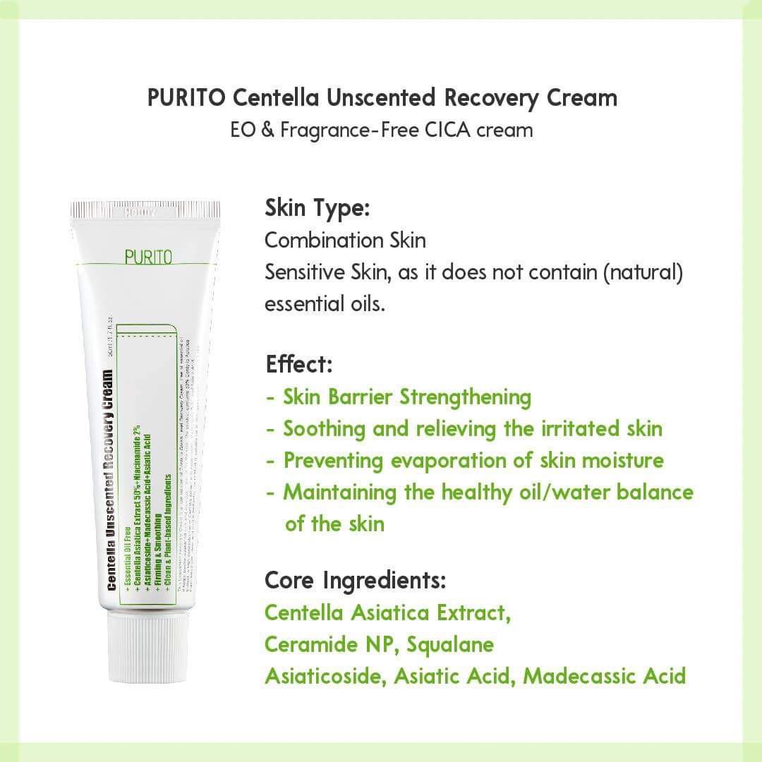 purito unscented cream