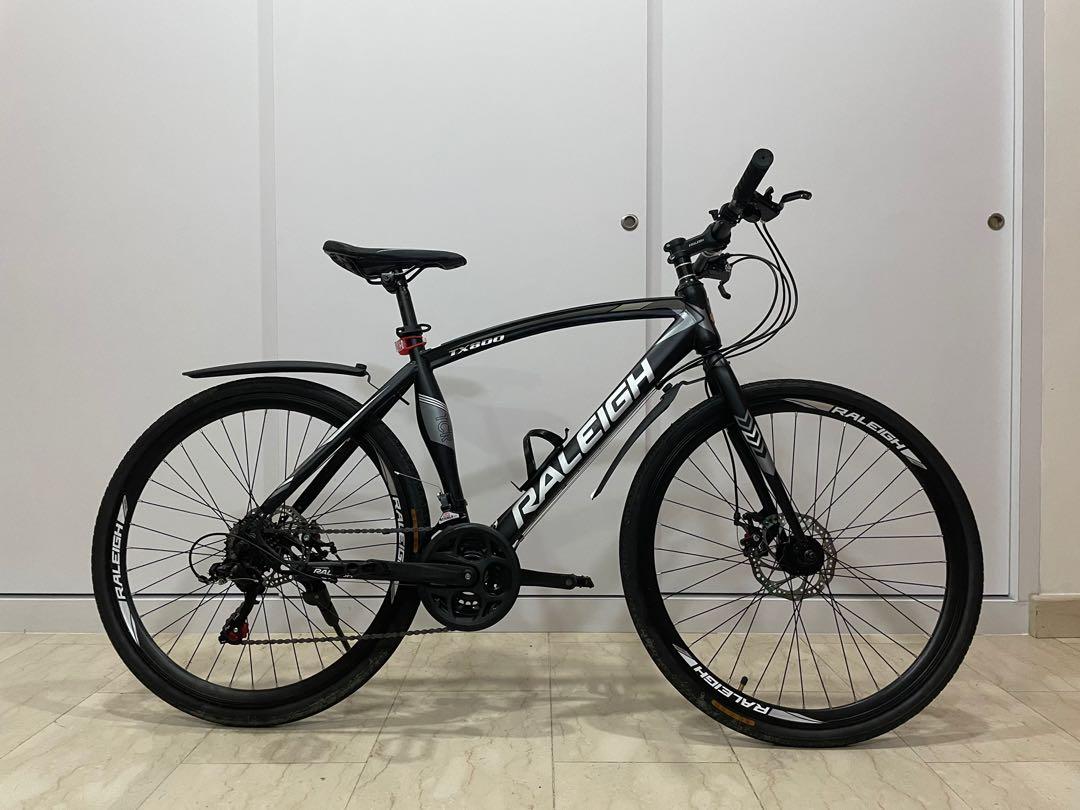 raleigh hybrid bike tx800