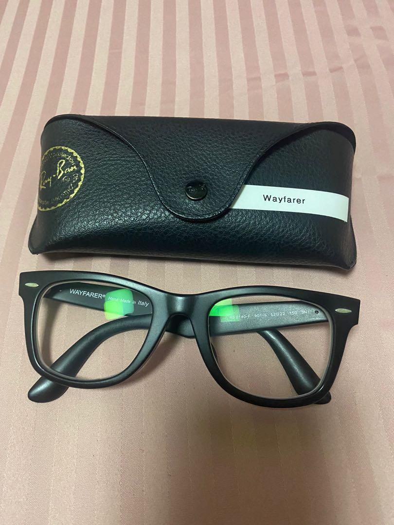 Rayban Wayfarer Prescription Glasses Men S Fashion Watches Accessories Sunglasses Eyewear On Carousell