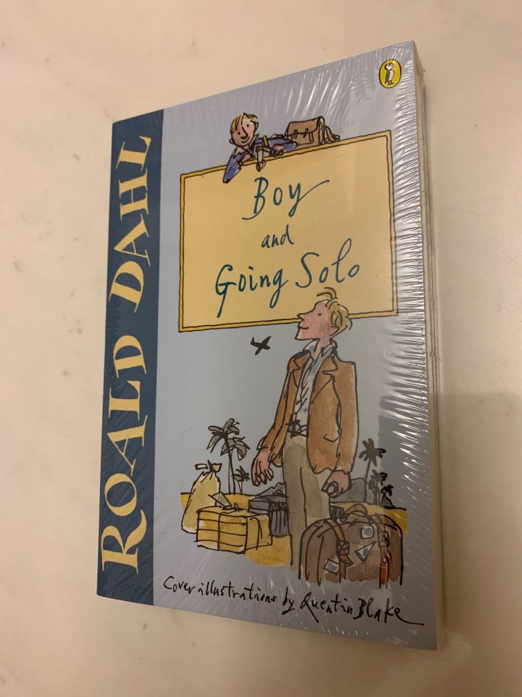 Roald Dahl - Boy and Going Solo, Books & Stationery, Fiction on Carousell