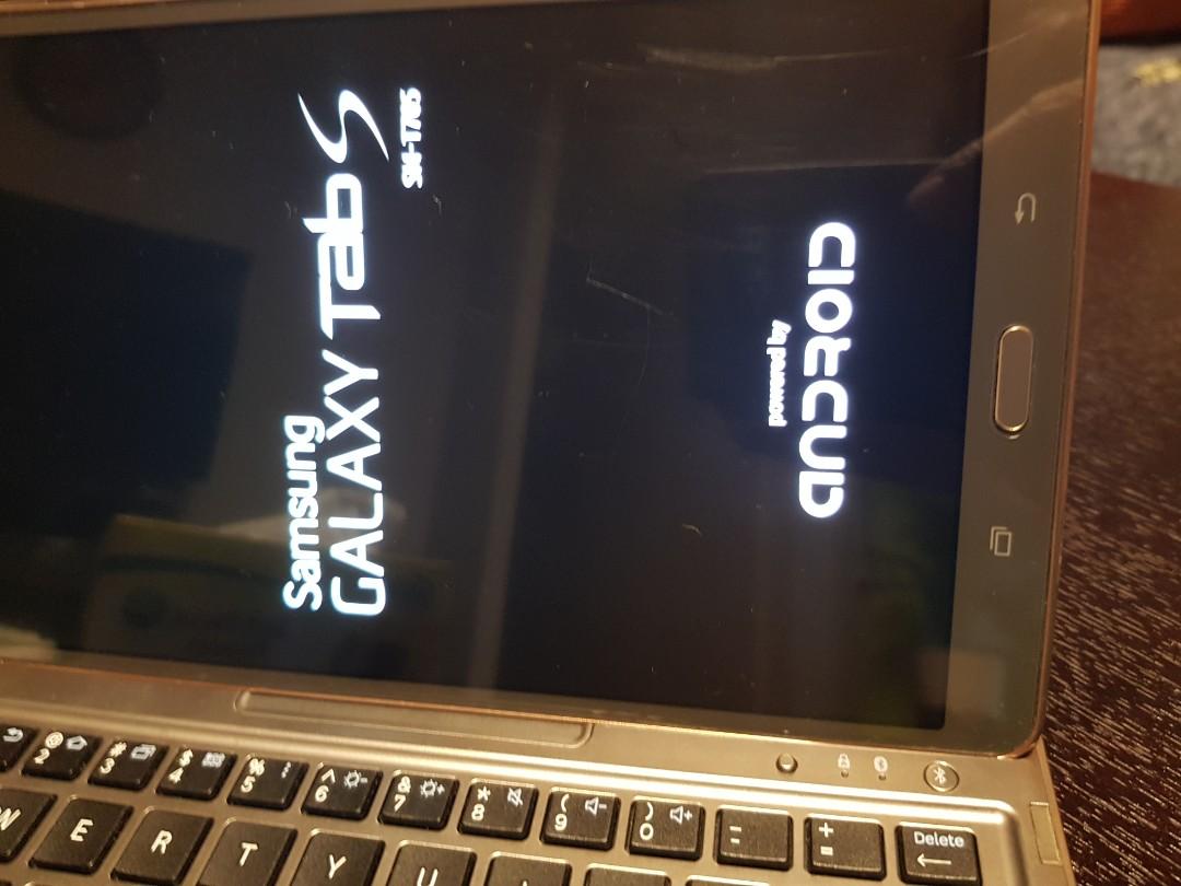 Samsung Galaxy Tab S With Keyboard Mobile Phones Tablets Tablets On Carousell