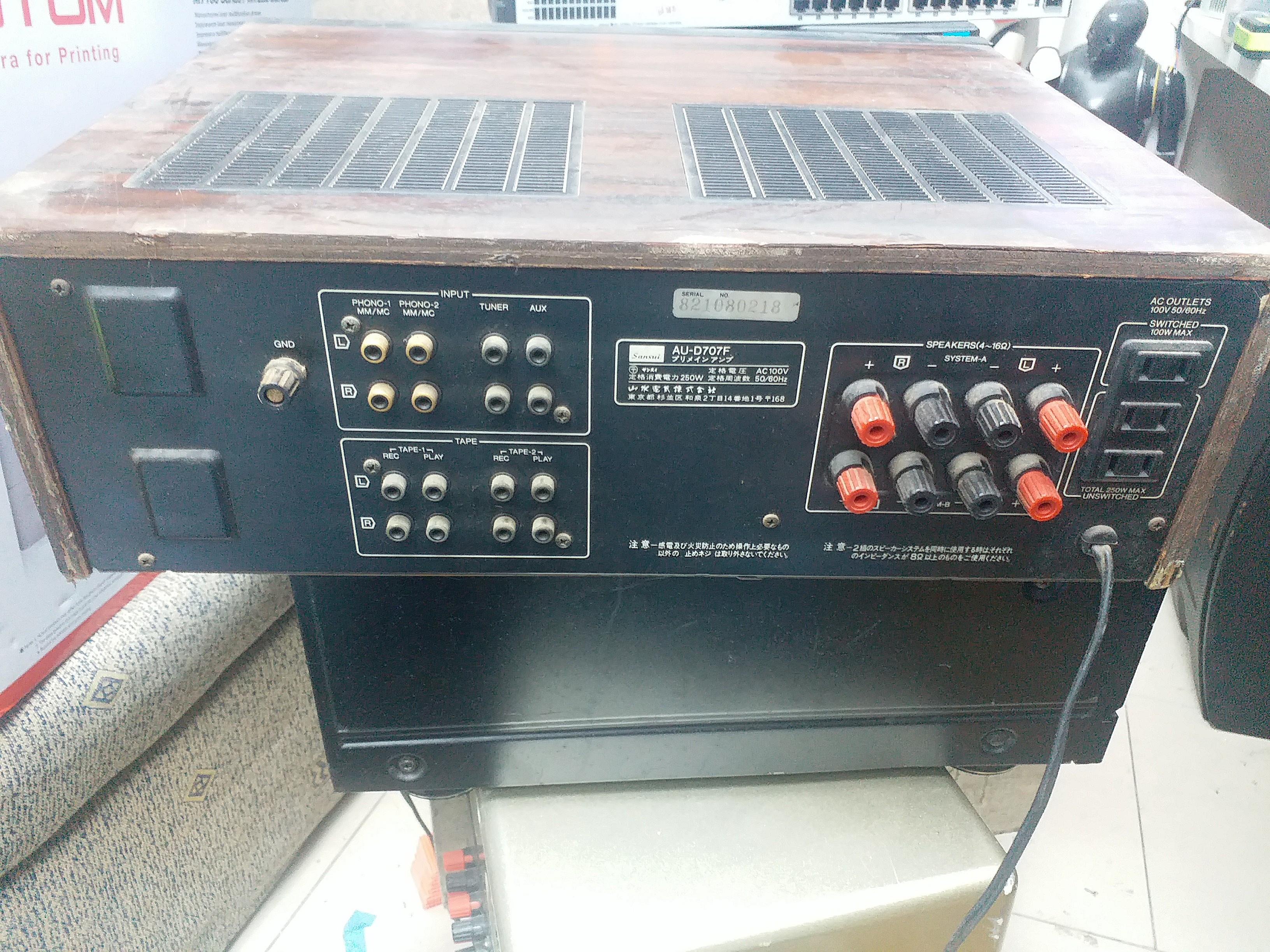 Sansui Au D707f 100v 250w 擴音機 音樂樂器 配件 Cd S Dvd S Other Media Carousell Sansui Au D707f 100v 250w 擴音機 音樂樂器 配件 Cd S Dvd S Other Media Carousell