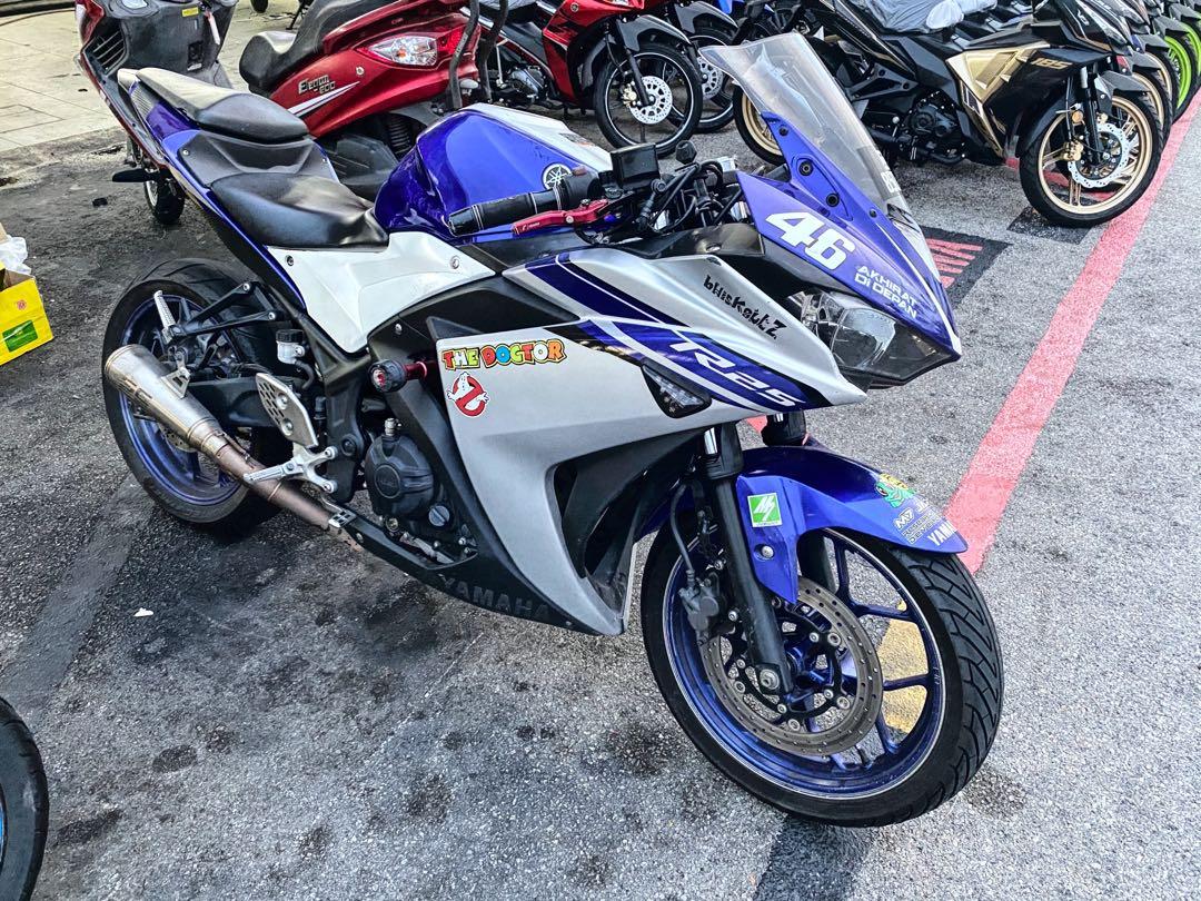 Sc Project Full System 2016 YAMAHA YZF R25, Motorbikes on Carousell