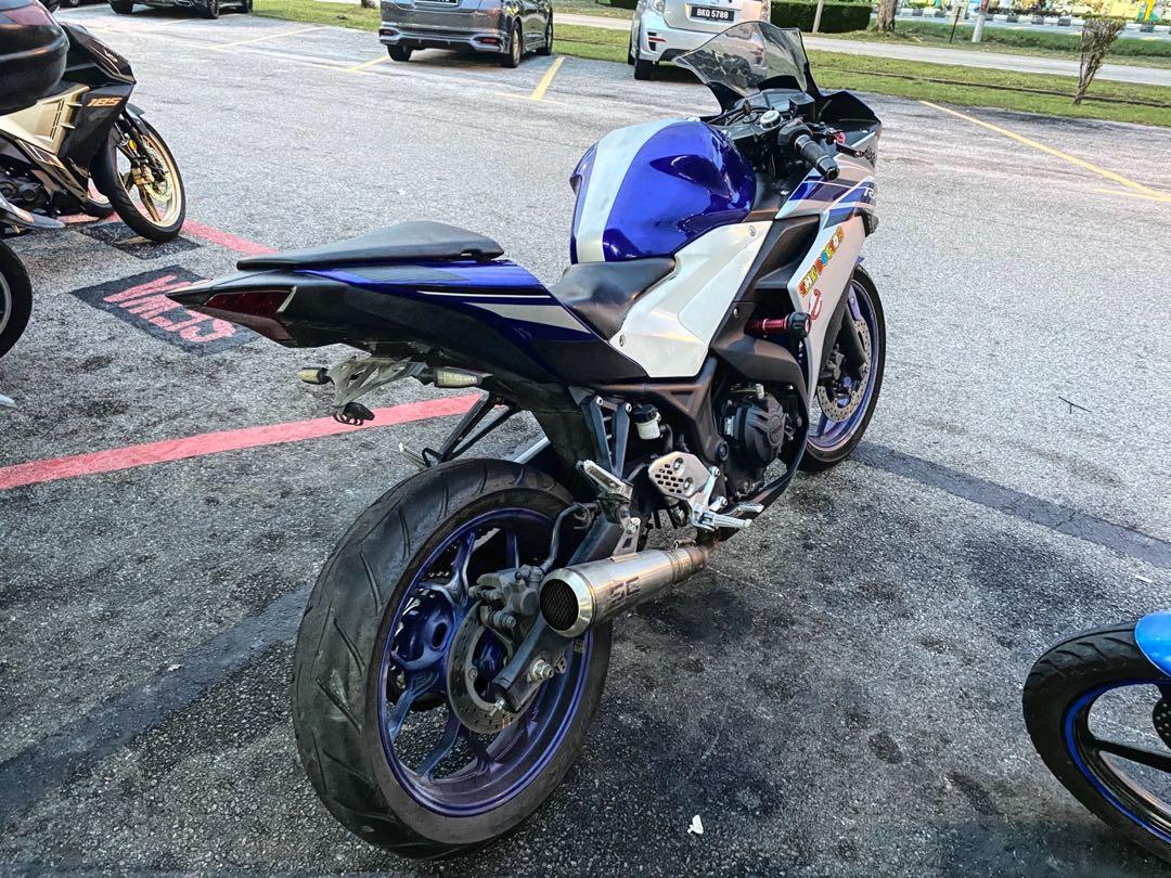 Sc Project Full System 2016 YAMAHA YZF R25, Motorbikes on Carousell