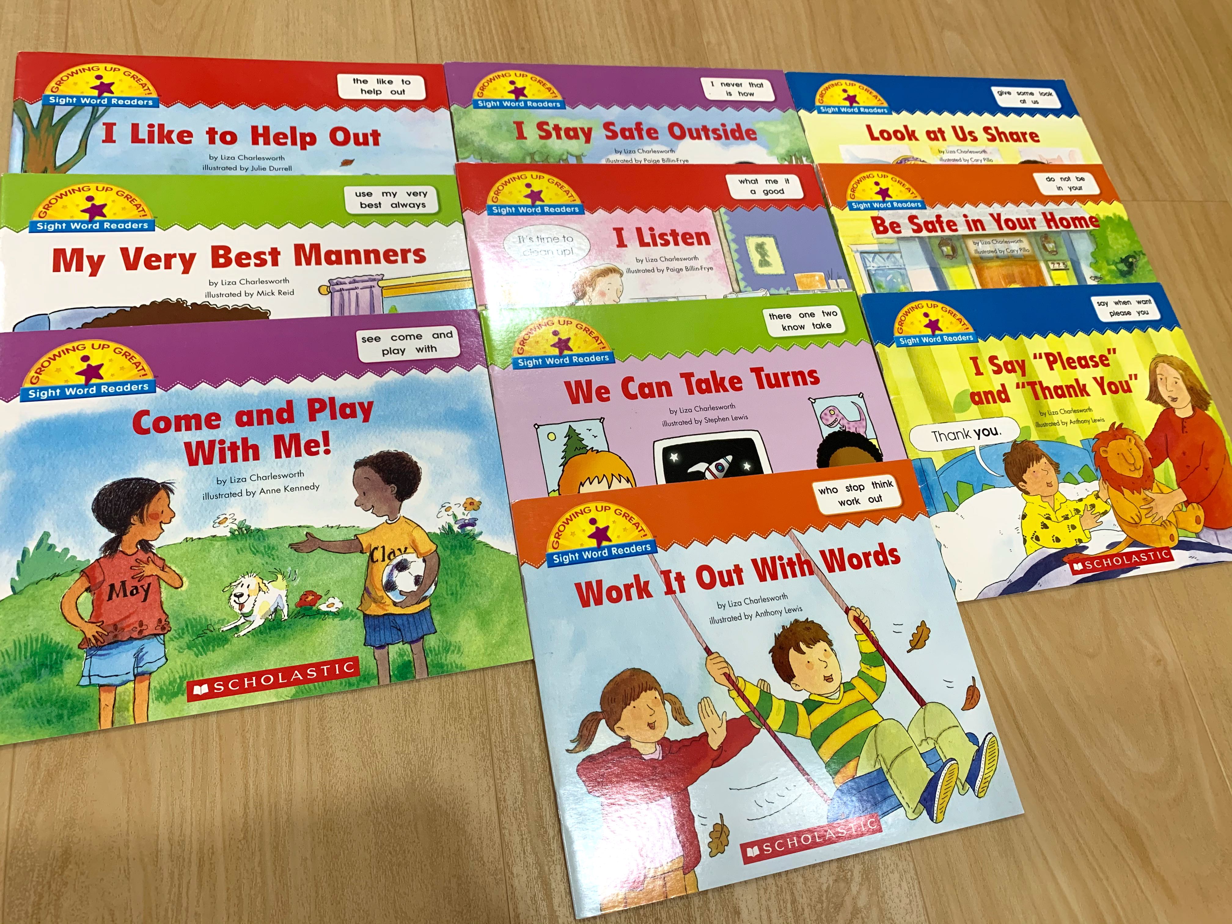 Scholastic sight word readers, Hobbies & Toys, Books & Magazines ...