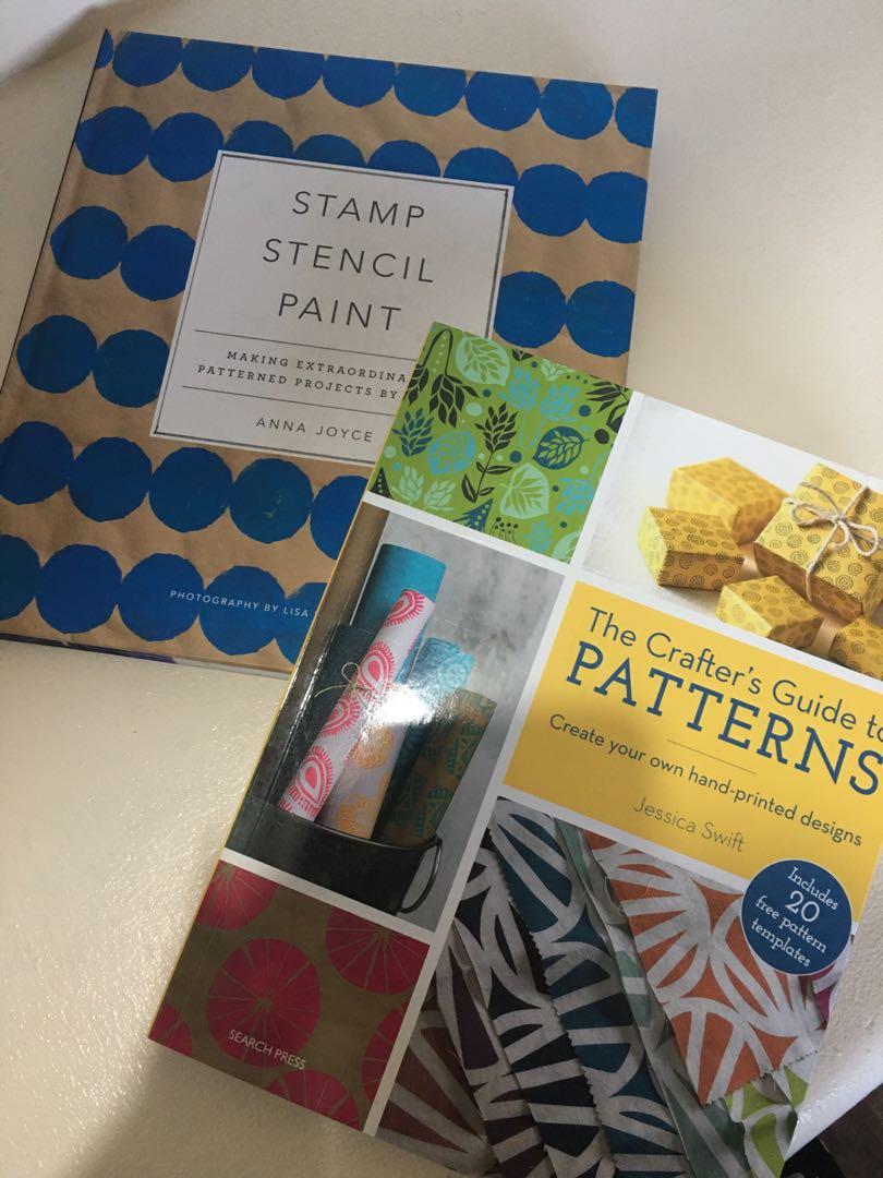 Download Stamp Stencil Paint And The Crafter S Guide To Patterns Bundle Hobbies Toys Books Magazines Children S Books On Carousell