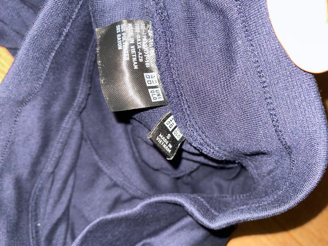 Uniqlo Navy Blue Drape Jersey Culottes (Category: Other Bottoms) located in Pasig City. Submitted by theava (Listing ID 1050473915, Image 2). Description: .