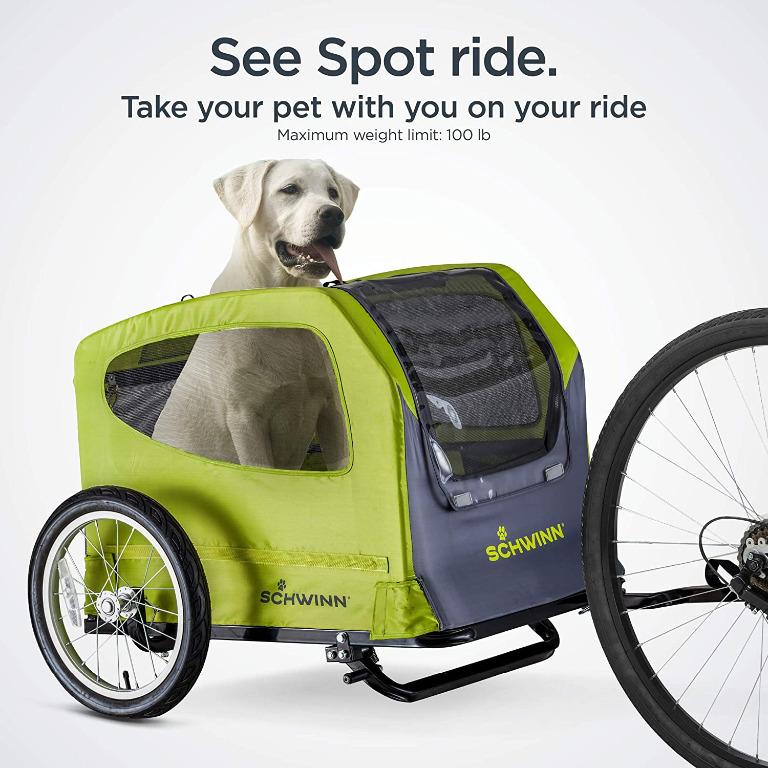 schwinn rascal plus bike trailer for dogs