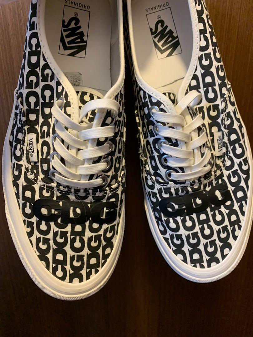 US11 44.5 DSM VANS x COMME des GARCONS AUTHENTIC CDG VNDS
