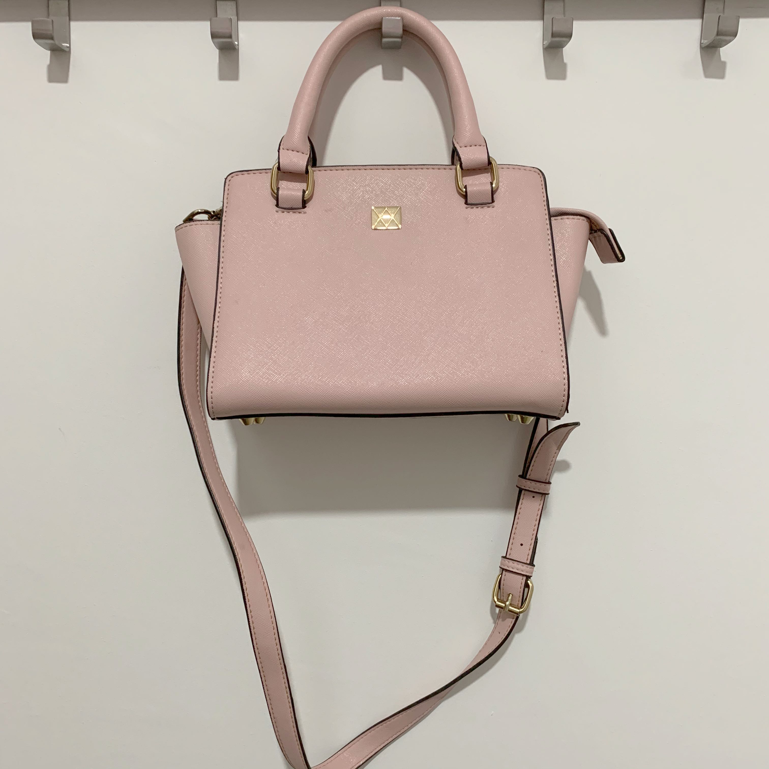 rose pink handbag