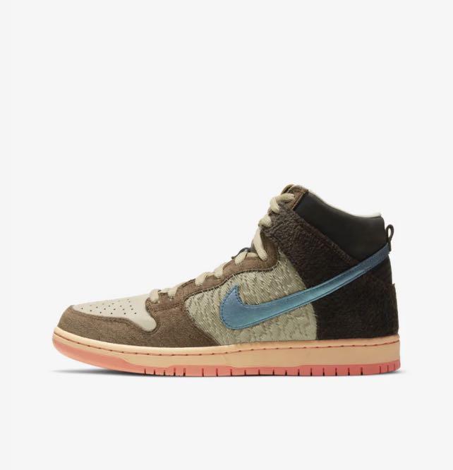 sb dunk high x concepts mallard