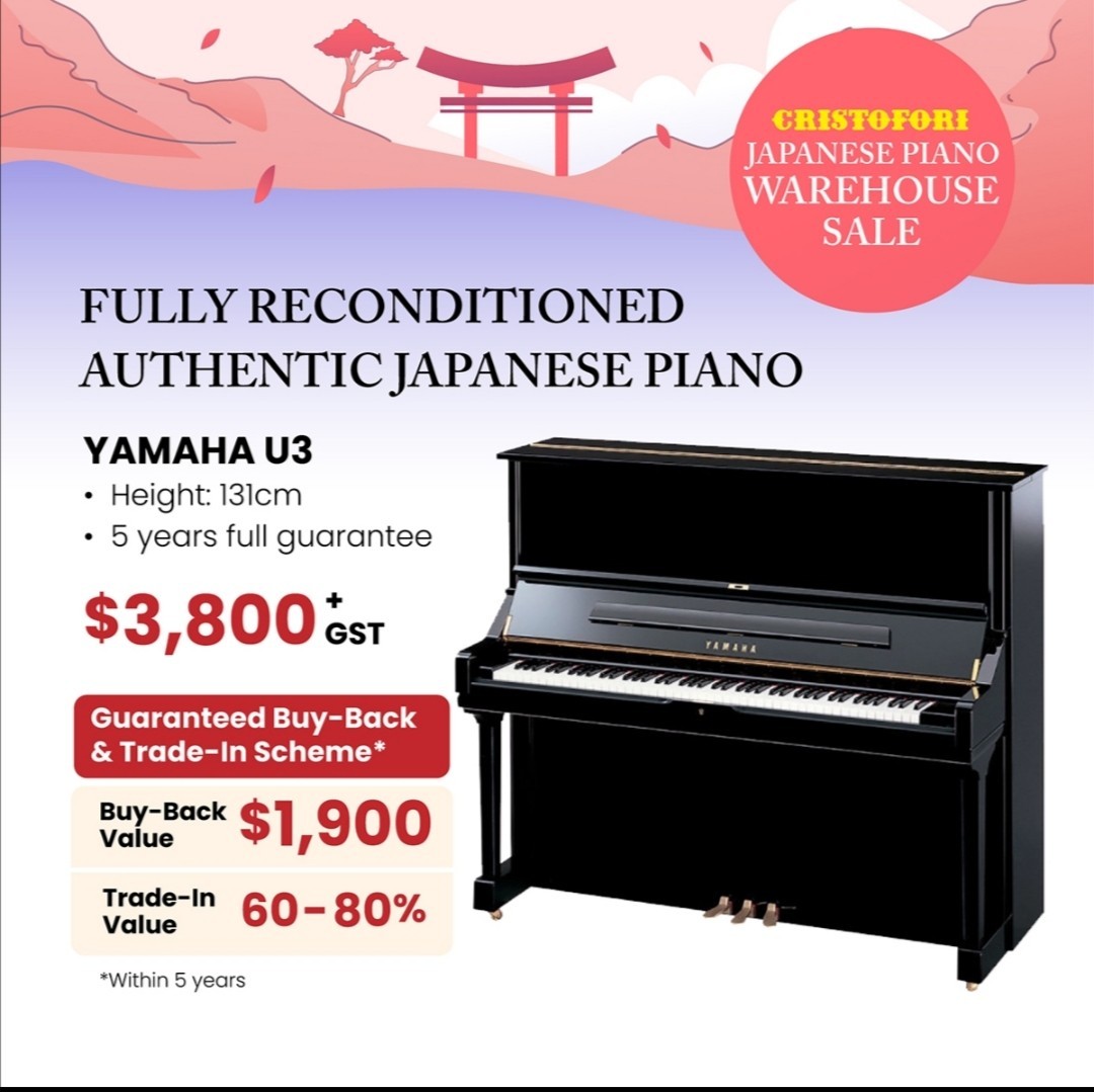 Used yamaha u3 store piano for sale