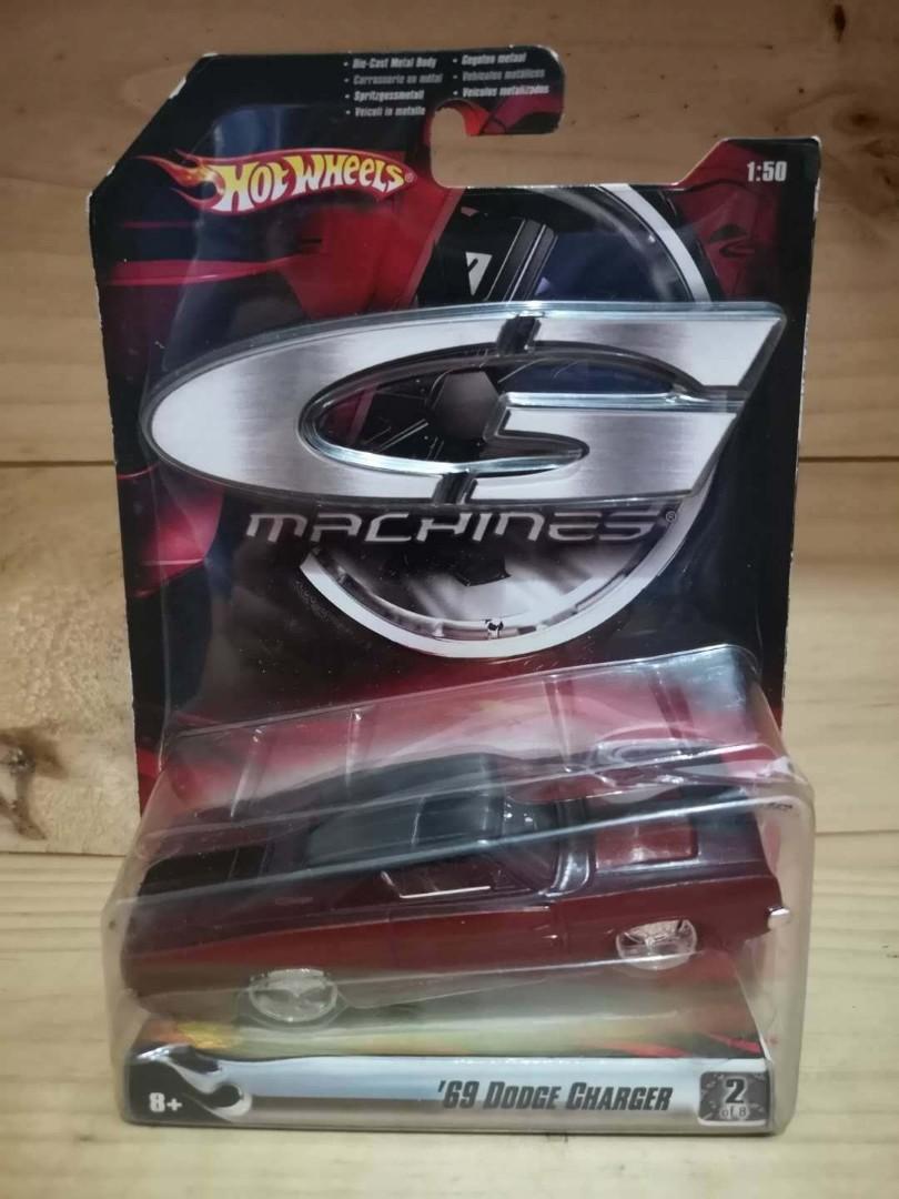 1 50 Hotwheels G Machines 1969 Dodge Charger 2006 Classic Rare