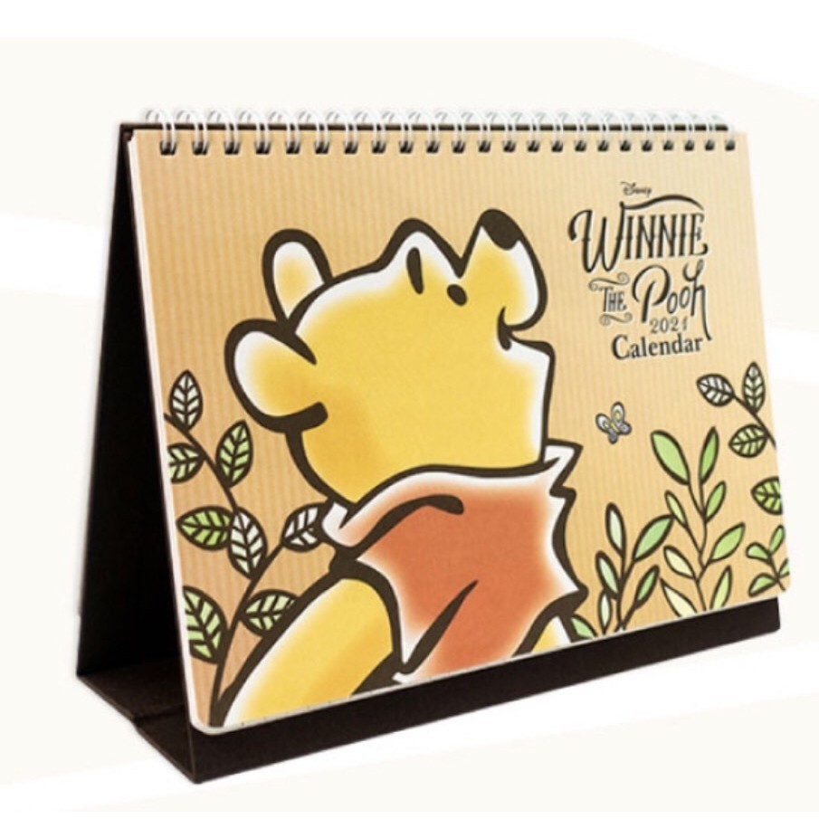 2021 desk calendar disney winnie pooh monthly schedule planner table