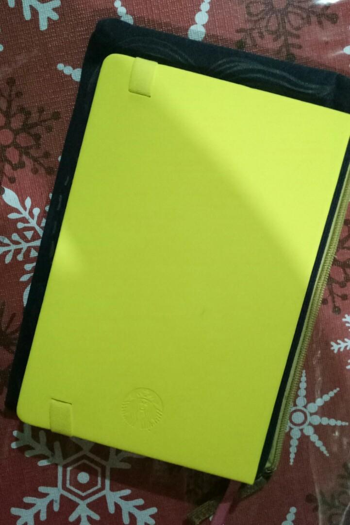 Download 2021 Yellow Starbucks Planner with FREEBIES, Everything Else, Others on Carousell