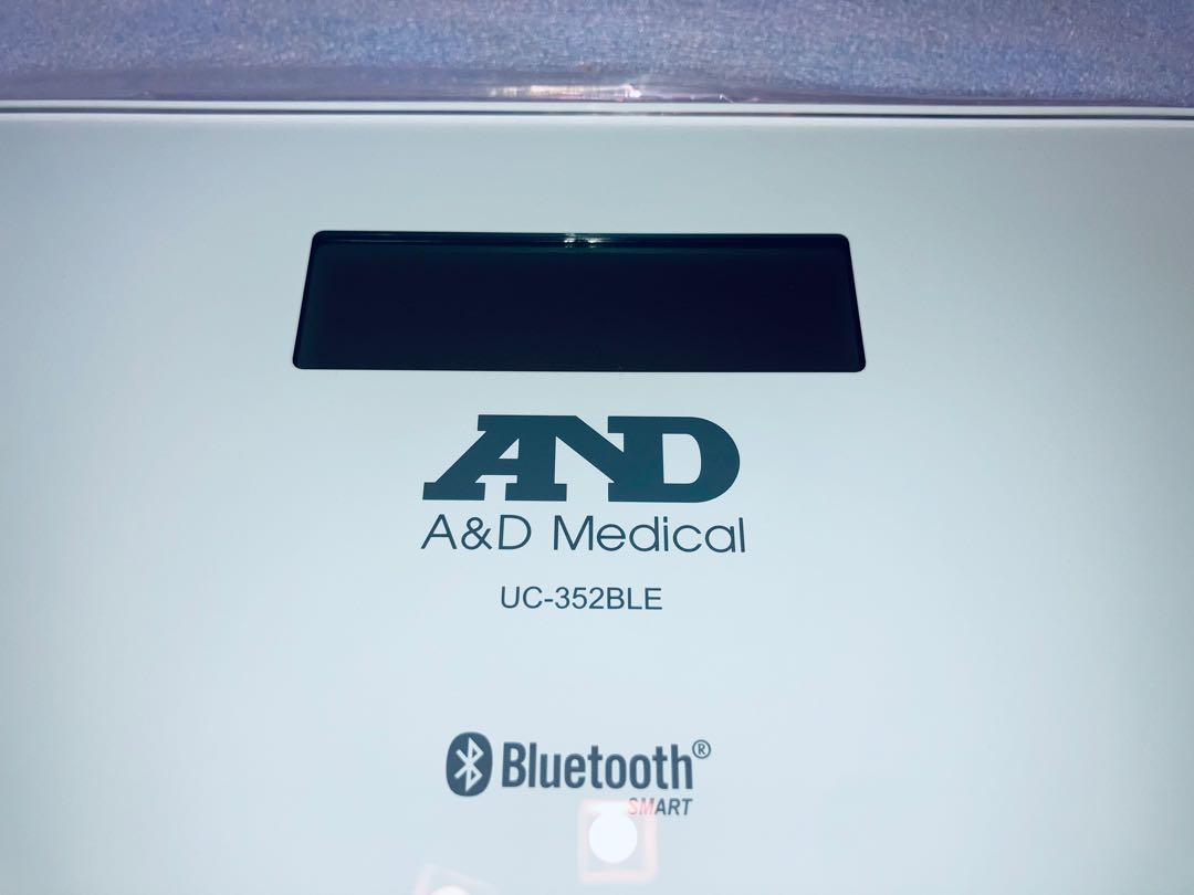 全新 日版 A&D UC352BLE 藍牙連手機 電子磅 浴室磅 體重計 日本進口 SMART Digital Bathroom scale