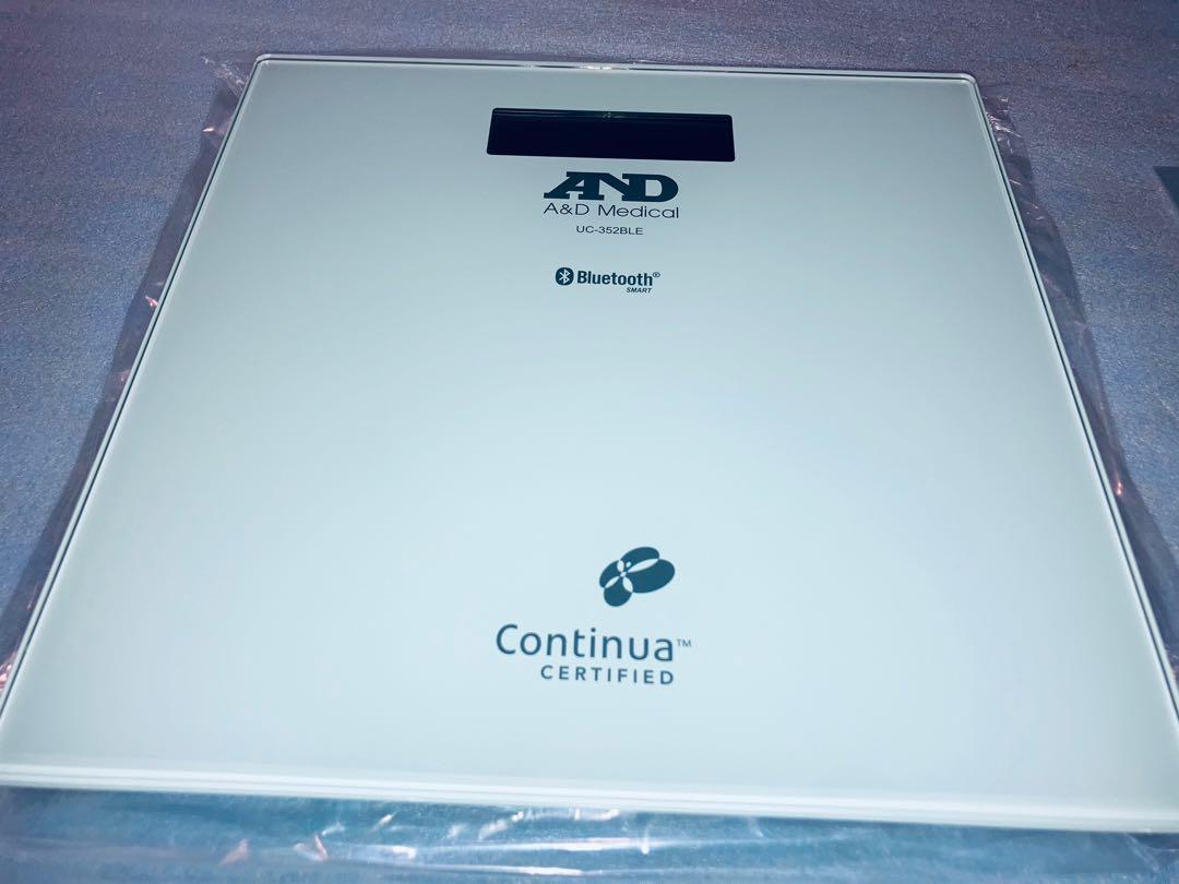 全新 日版 A&D UC352BLE 藍牙連手機 電子磅 浴室磅 體重計 日本進口 SMART Digital Bathroom scale