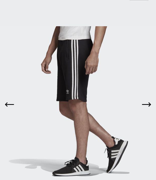 AUTHENTIC] Adidas 3-Stripe shorts with 