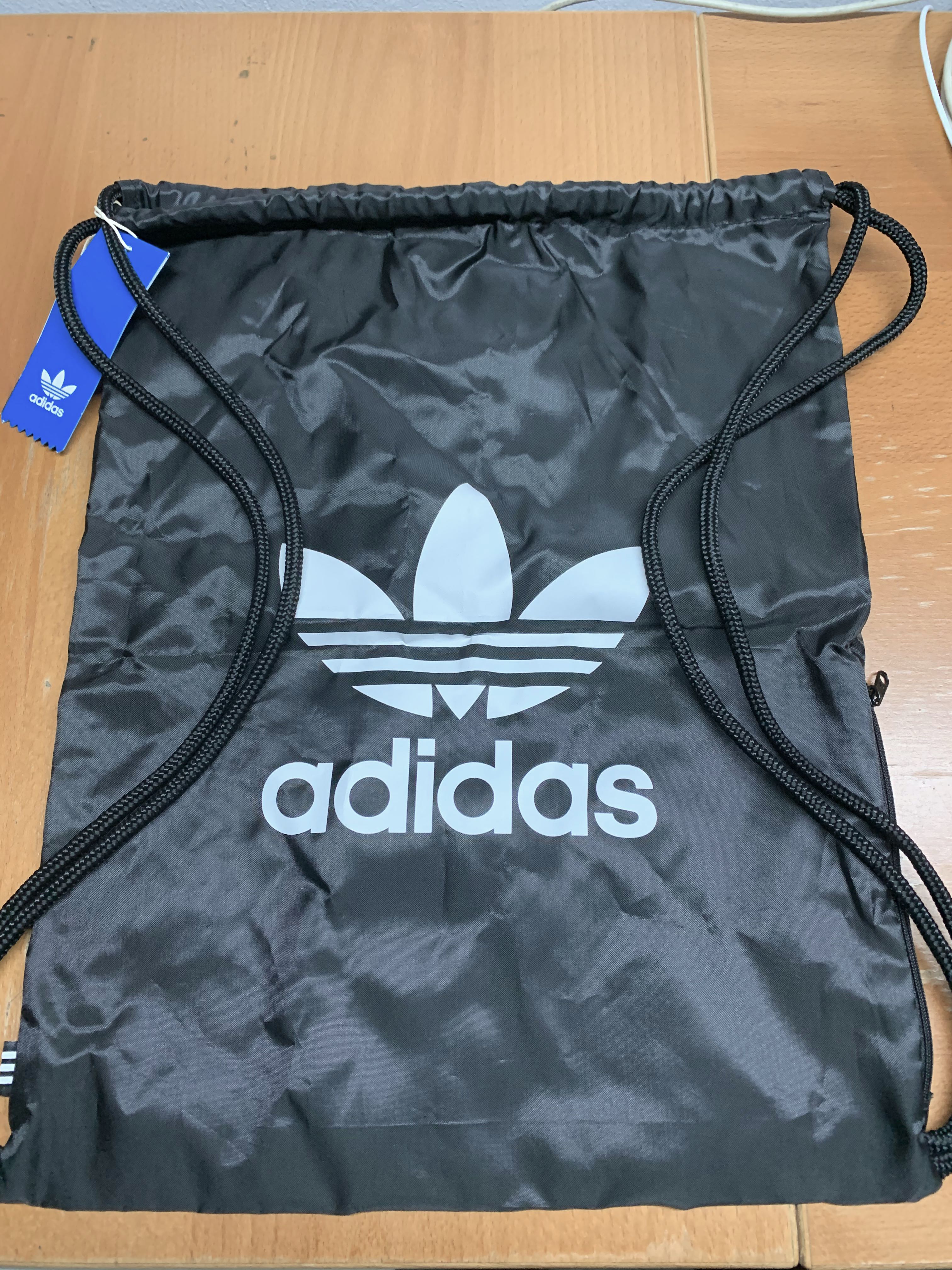 Adidas Drawstring Bag FOR SALE Men s Fashion Bags Sling Bags on Carousell
