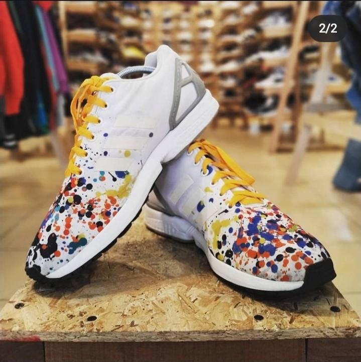 Adidas zx splatter store