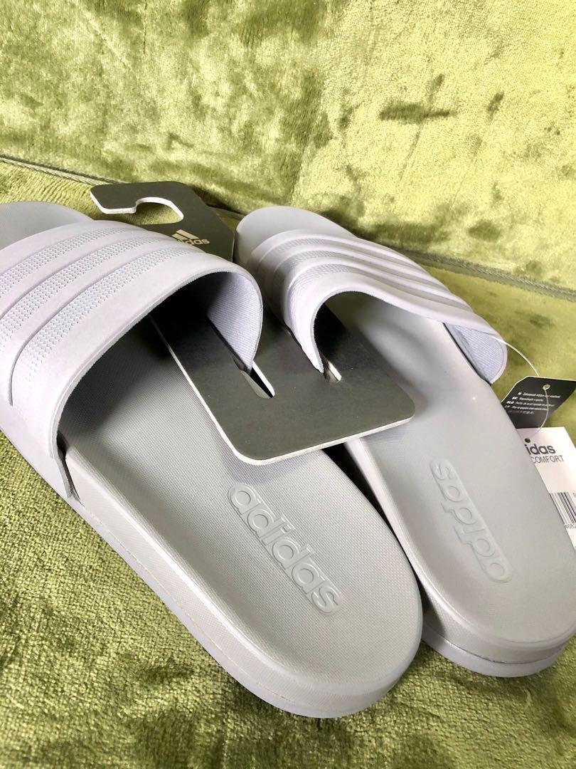 Adilette comfort slides grey 2025
