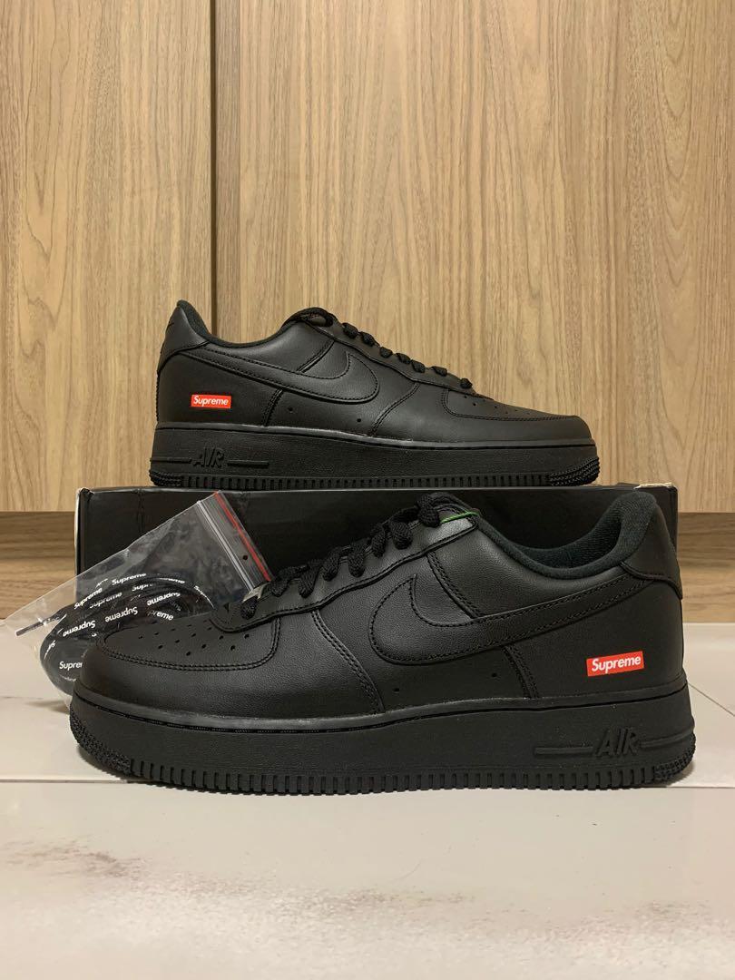 Air force cheap supreme black