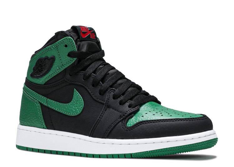pine green jordan 1 gs