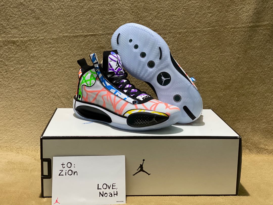 Air Jordan 34 Zion Williamson Coloring Book Men S Fashion Footwear Sneakers On Carousell Air Jordan 34 Zion Williamson Coloring Book Men S Fashion Footwear Sneakers On Carousell