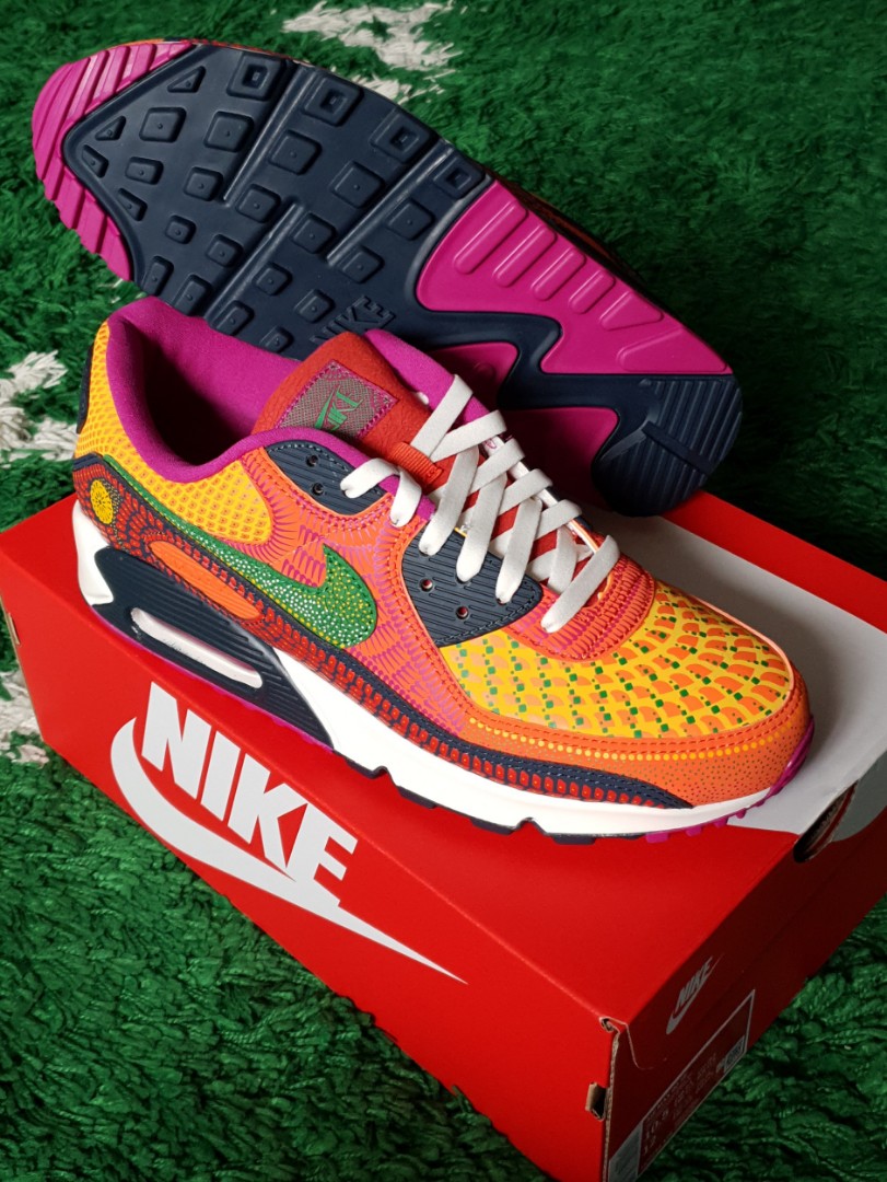 Air Max 90 Day Of The Dead Men S Fashion Footwear Sneakers On Carousell