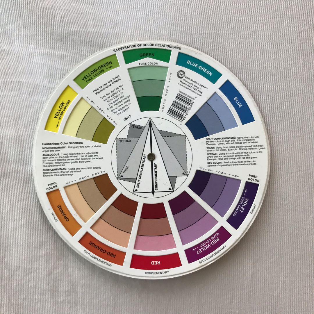 Artist’s Pocket Mixing Guide Color Wheel, Hobbies & Toys, Stationery ...