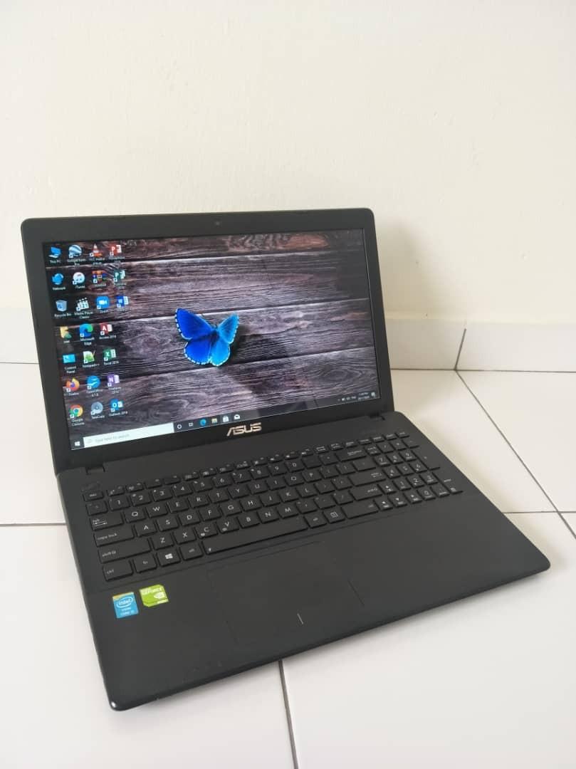 Asus X552L, core i5 processor, Mid Gaming laptop, 15.6 inch Display HD ...