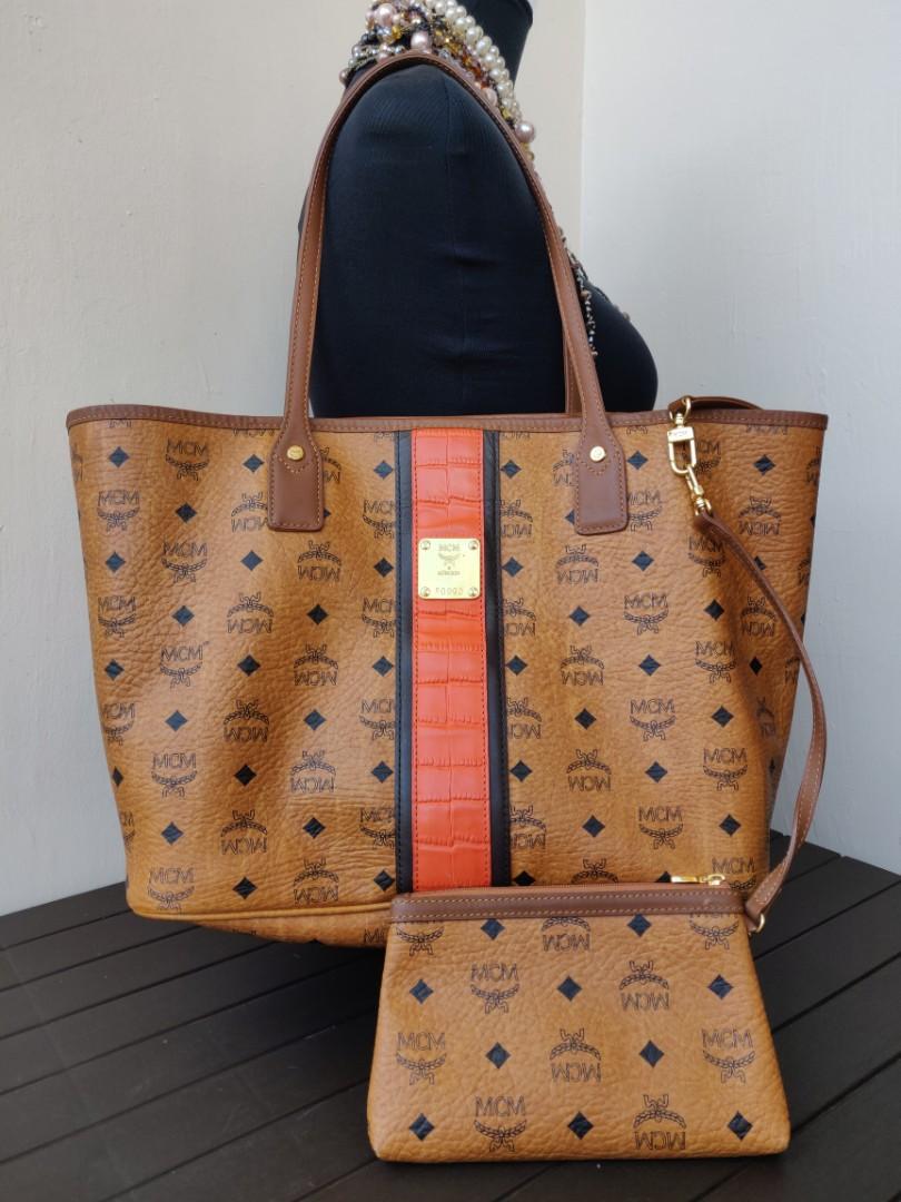 AUTHENTIC MCM NEVERFULL TOTE BAG (MCM2512), Luxury, Bags & Wallets