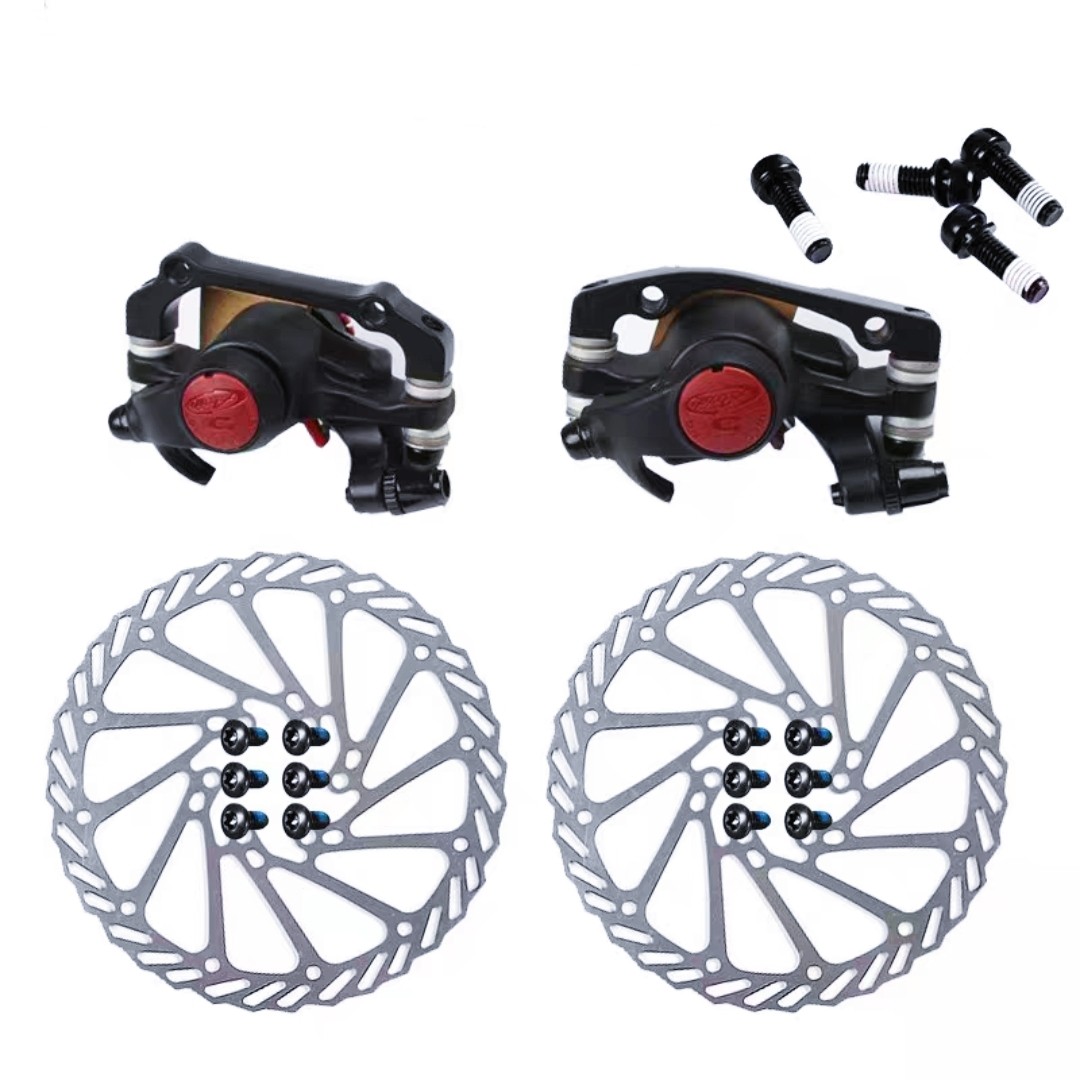 Avid BB7 Mechanical Disc Brake Set Pairs Rear Front with Disc Rotor G3 160mm Mtb