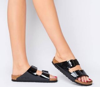 birkenstock arizona blå