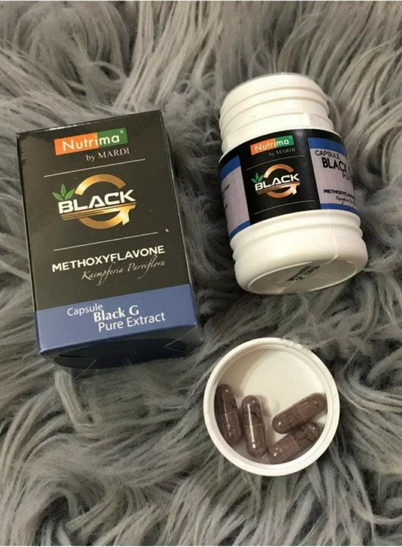 Black Ginger Black G Capsules Kunyit Hitam Health Nutrition Health Supplements Vitamins Supplements On Carousell