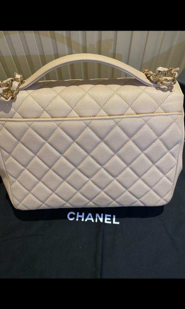 BNIB Large Chanel Business affinity in Beige - Boutique receipt