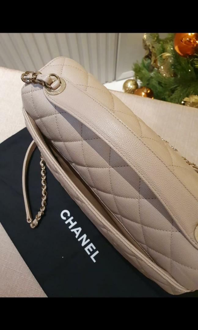 BNIB Large Chanel Business affinity in Beige - Boutique receipt