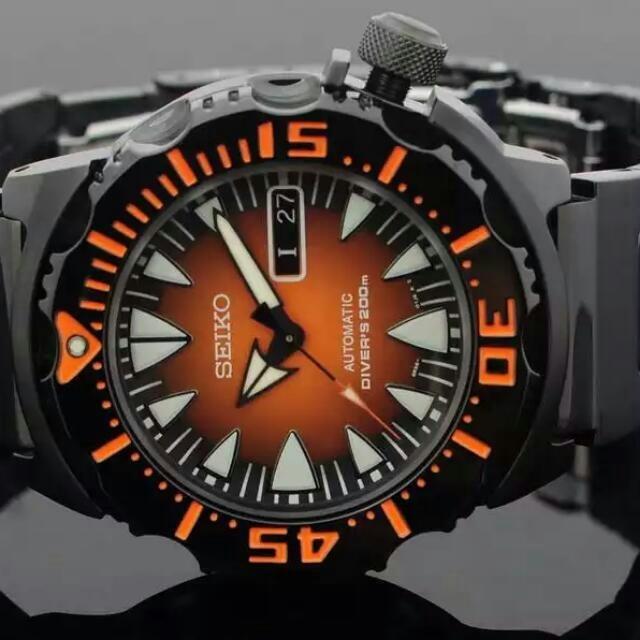 BNIB Seiko Monster Automatic 200M Divers SRP311K1 SRP311K SRP311 Mens Watch