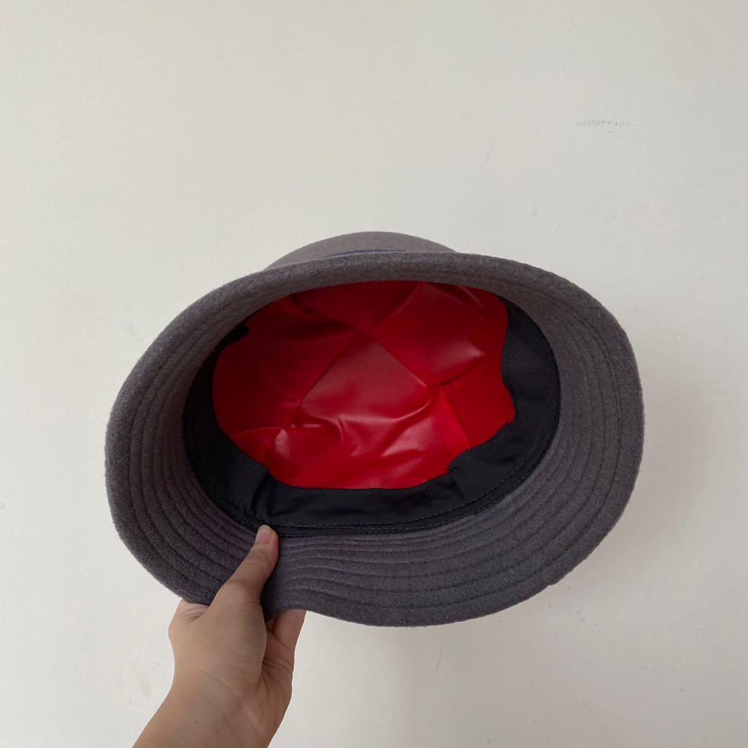 Bowler Hat Abu Jual Baru Fesyen Wanita Aksesoris di Carousell
