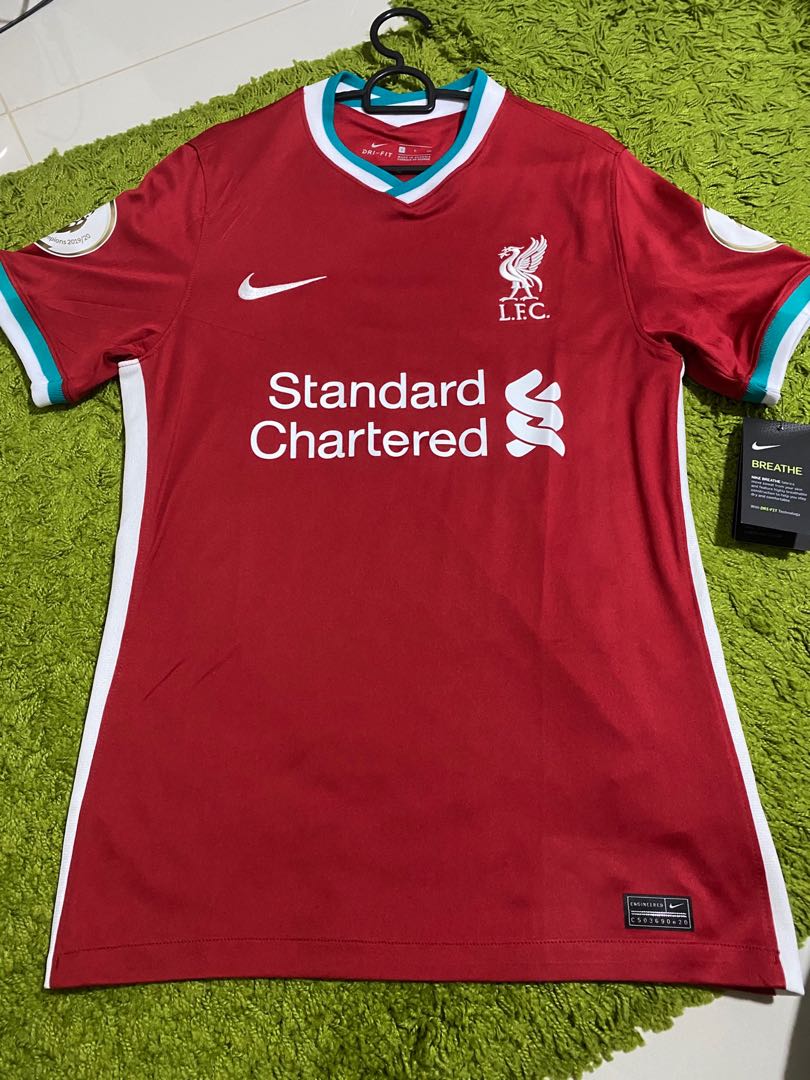 Liverpool jersey brand sales