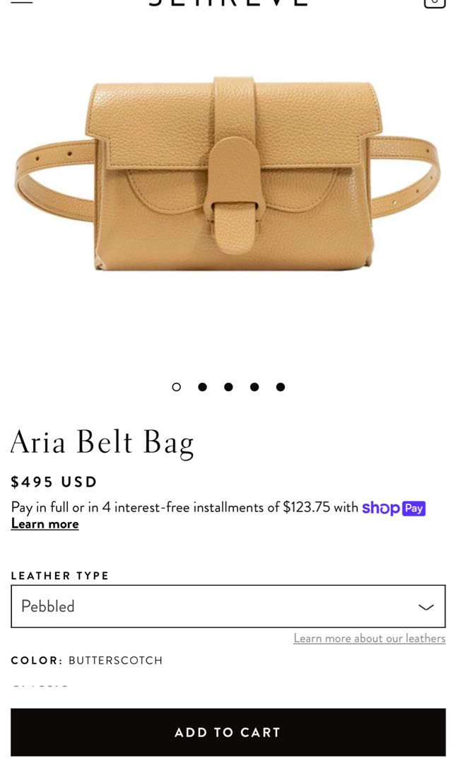 Dolce Butterscotch Aria Belt Bag  Belt bag, Womens fashion trends